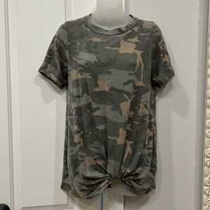 First Love Camo Tunic Size S